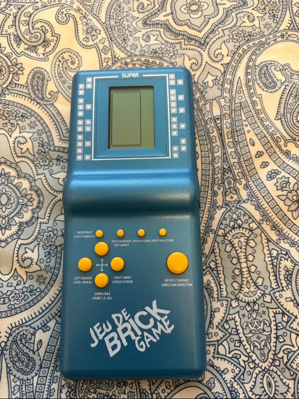 Super Blue 'Brick Game' Portable Handheld Console